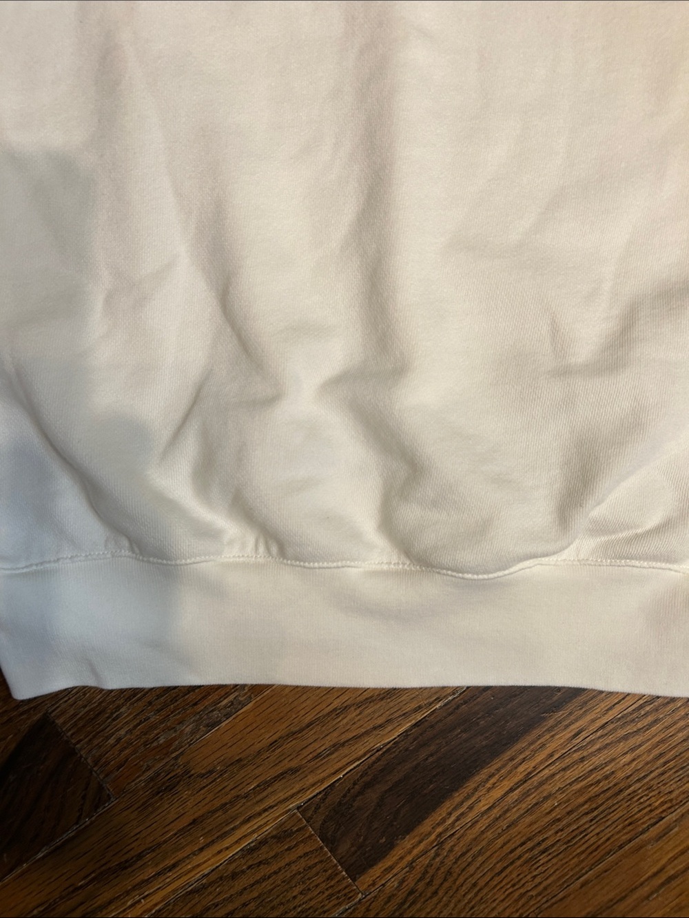 J. Crew White Lace-Collar lightweight Sweatshirt - Picture 6 of 11
